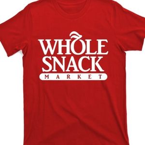 Whole snack tshirt unisex sizes